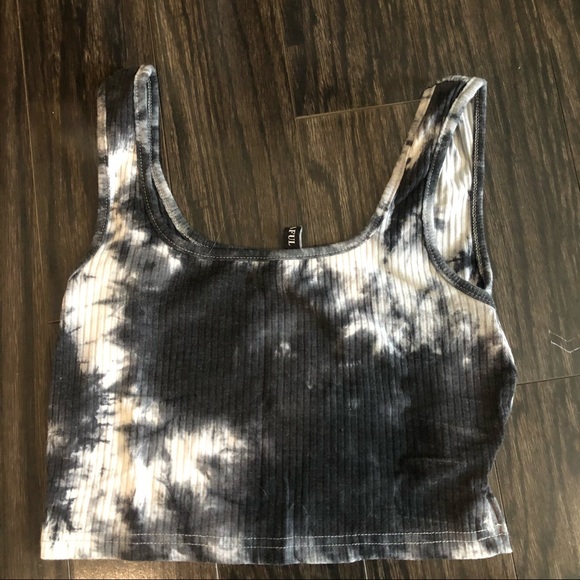 Zaful tie dye crop top 2/$20 - Picture 1 of 2